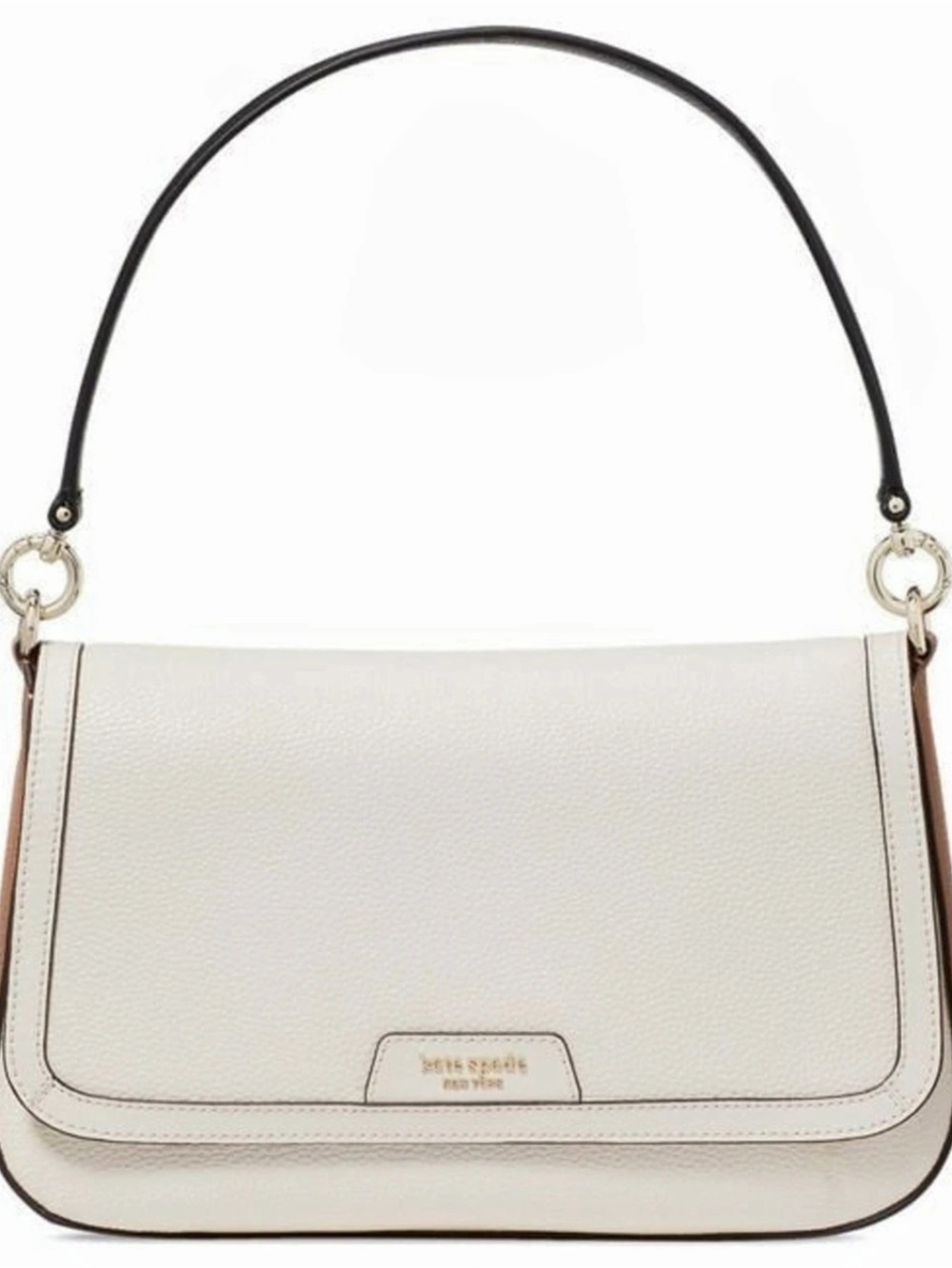 Kate Spade Hudson Shoulder Bag in White & Black Like New